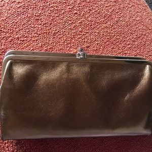 Hobo Lauren Wallet Clutch metallic gold